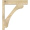 Ekena Millwork Legacy Block Rough Sawn Outlooker, Douglas Fir, 6"W x 24"D x 28"H OUT06X24X28LEC05RDF - alternate 2